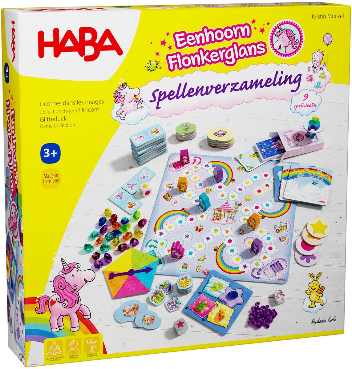 Haba | Bordspel Eenhoorn Flonkerglans Spellenverzameling